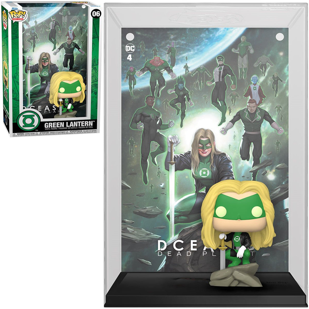 Funko Pop! Comic Covers 06 - DCeased Planet - Green Lantern (2022)