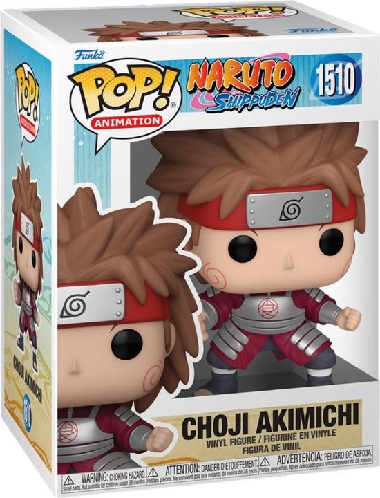 Funko Pop! Animation: 1510 - Naruto Shippuden - Choji Akimichi (2024)