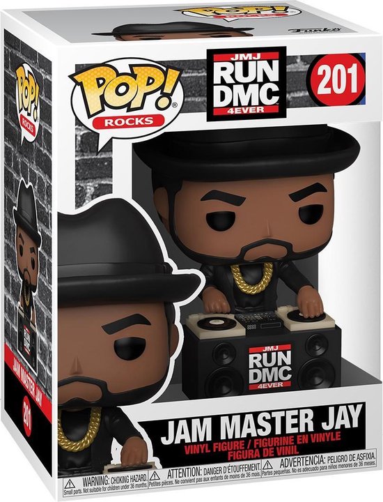 Funko Pop! Rocks 201 - RUN DMC - Jam Master Jay (2020)