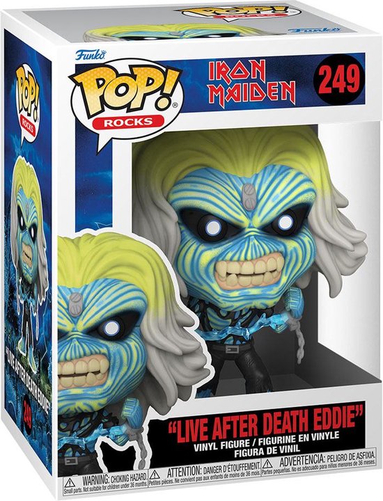 Funko Pop! Rocks 249 - Iron Maiden - Live After Death Eddie (2021)
