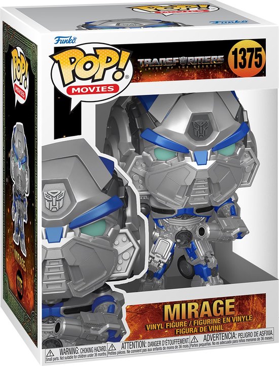 Funko Pop! Movies: 1375 - Transformers Rise Of The Beasts - Mirage (2023)