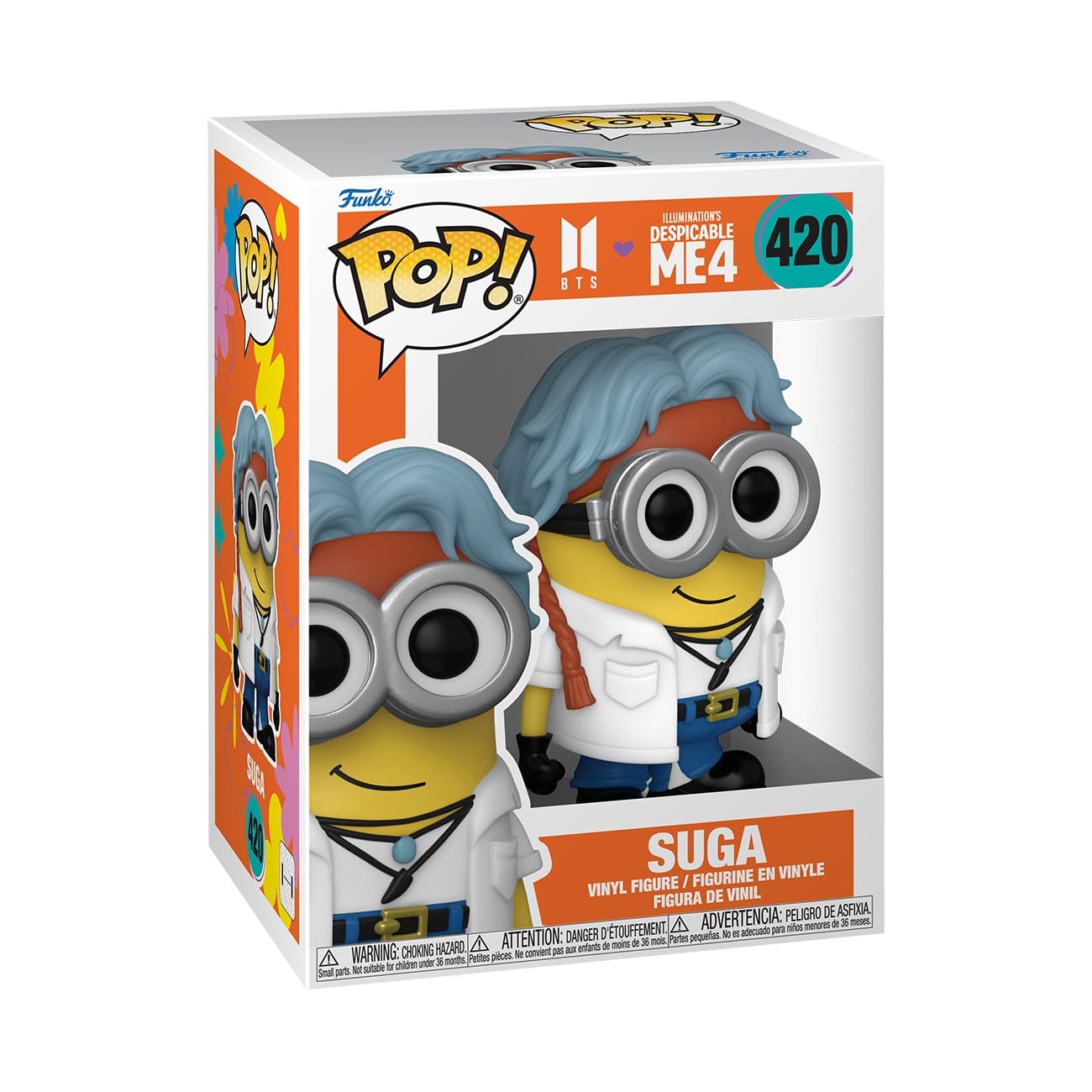 Funko Pop! Rocks 420 - Despicable Me 4 / BTS - Suga (2024)