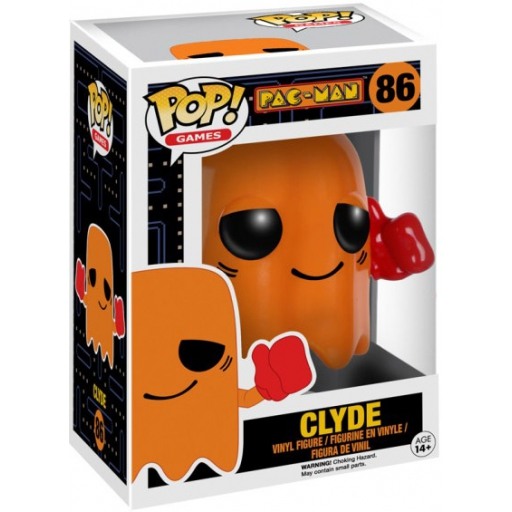 Funko Pop! Games 086 - Pac-Man - Clyde (2016) VAULTED