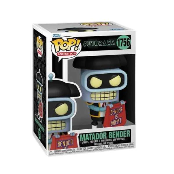 Funko Pop! Animation: 1756 - Futurama - Matador Bender (2024)