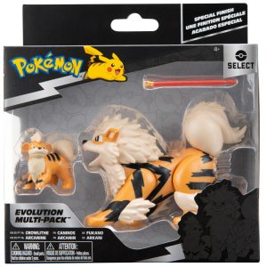 Jazwares - Pokémon Select - Growlithe, Arcanine
