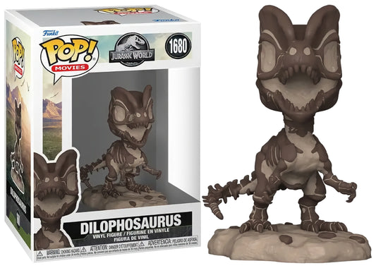 Funko Pop! Movies 1680 - Jurassic World Fossil - Dilophosaurus