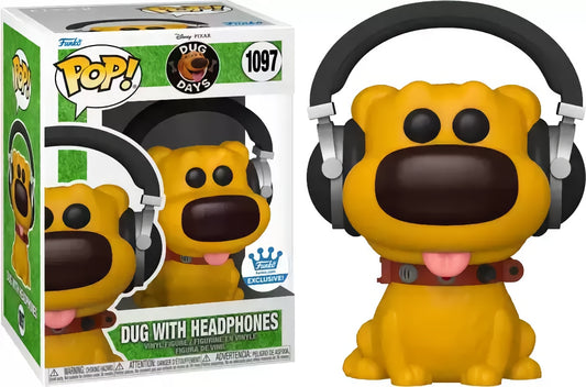 Funko Pop! Disney 1097 - Dug Days - Dug with Headphones (2021) Exclusive