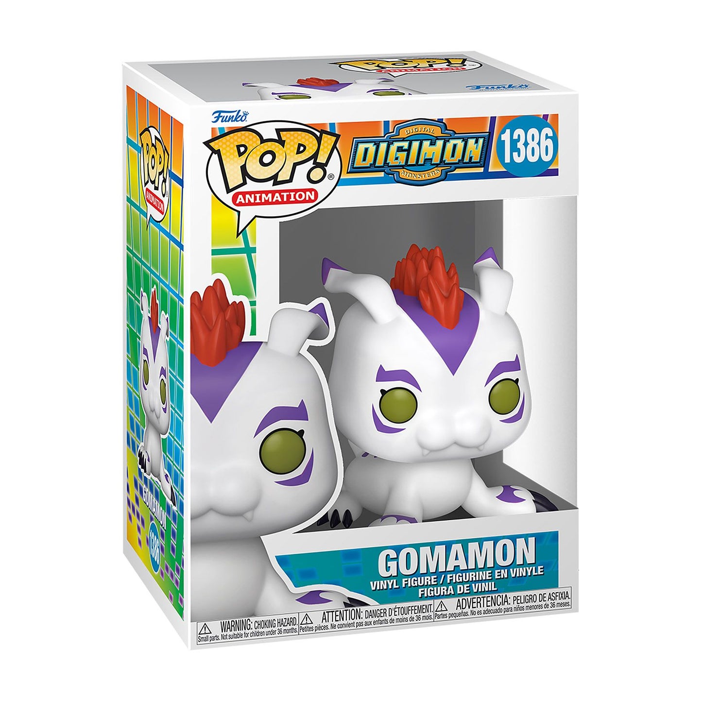 Funko Pop! Animation: 1386 - Digimon - Gomamon (2023) VAULTED
