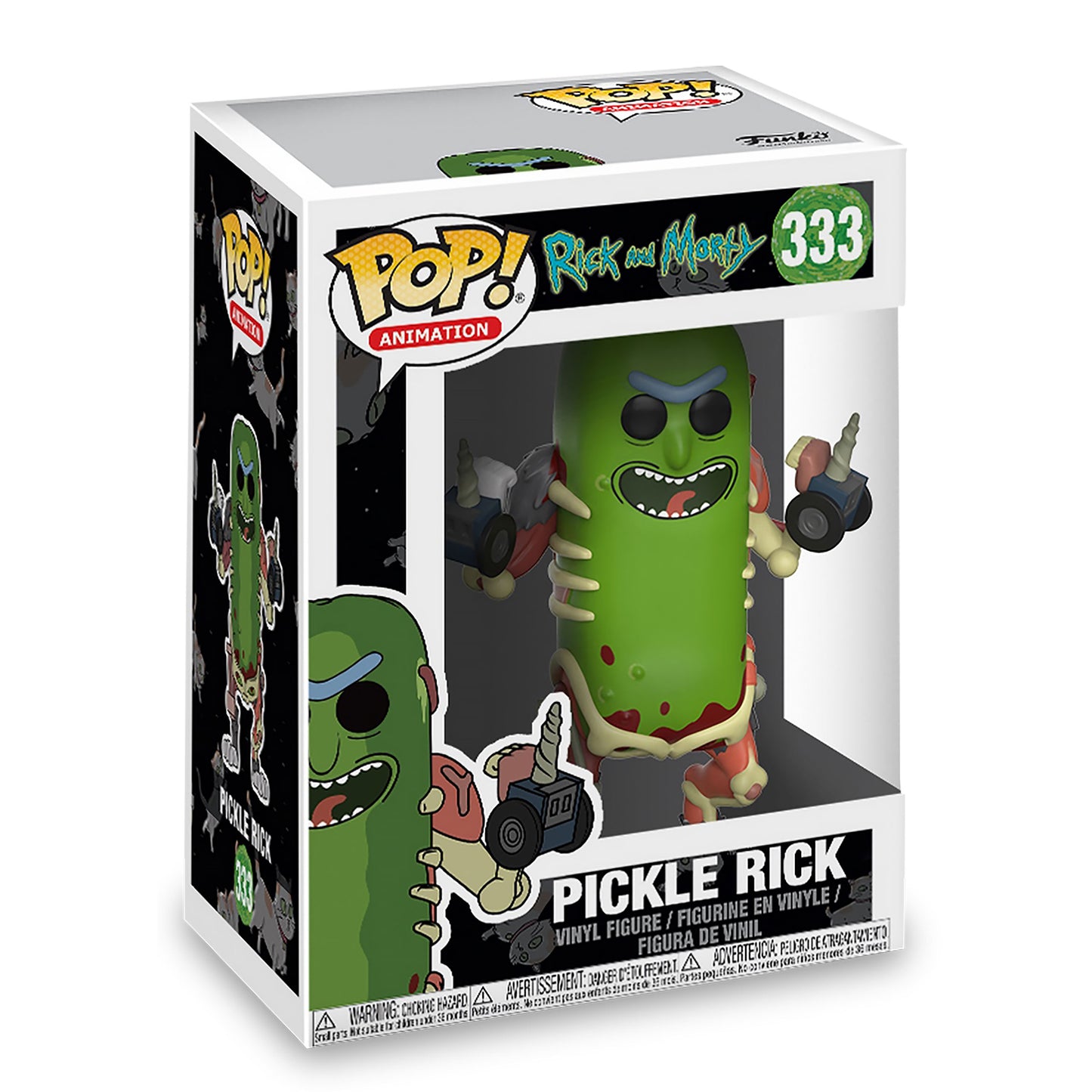 Funko Pop! Animation 333 - Rick and Morty - Pickle Rick (2017)