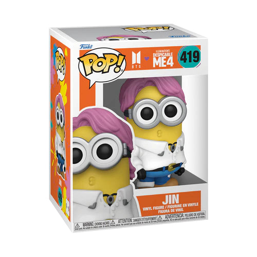 Funko Pop! Rocks 419 - Despicable Me 4 / BTS - Jin (2024)