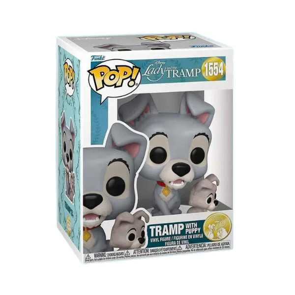 Funko Pop! Disney 1554 - Lady And The Tramp - Tramp with Puppy (2025)