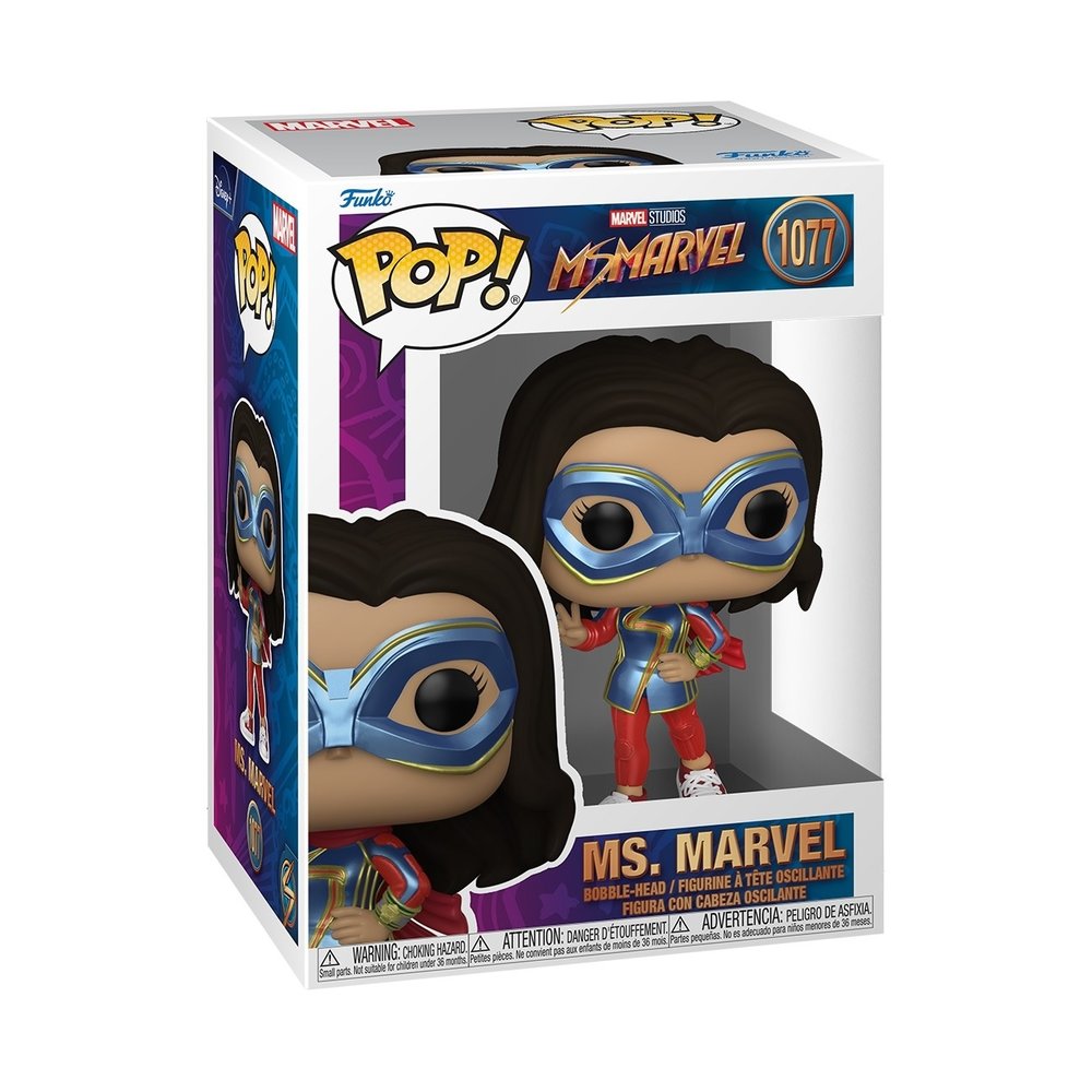 Funko Pop! Marvel: 1077 - Ms Marvel - Ms Marvel (2022) SVV-Schatzoekers
