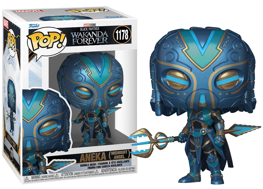 Funko Pop! Marvel: 1178 - Wakanda Forever - Aneka (Midnight Angel) SVV-Schatzoekers