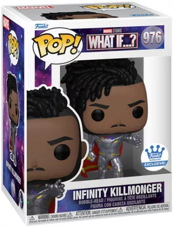 Funko Pop! Marvel 976 - What if...? - Infinity Killmonger (2021) EXCLUSIVE SVV-Schatzoekers