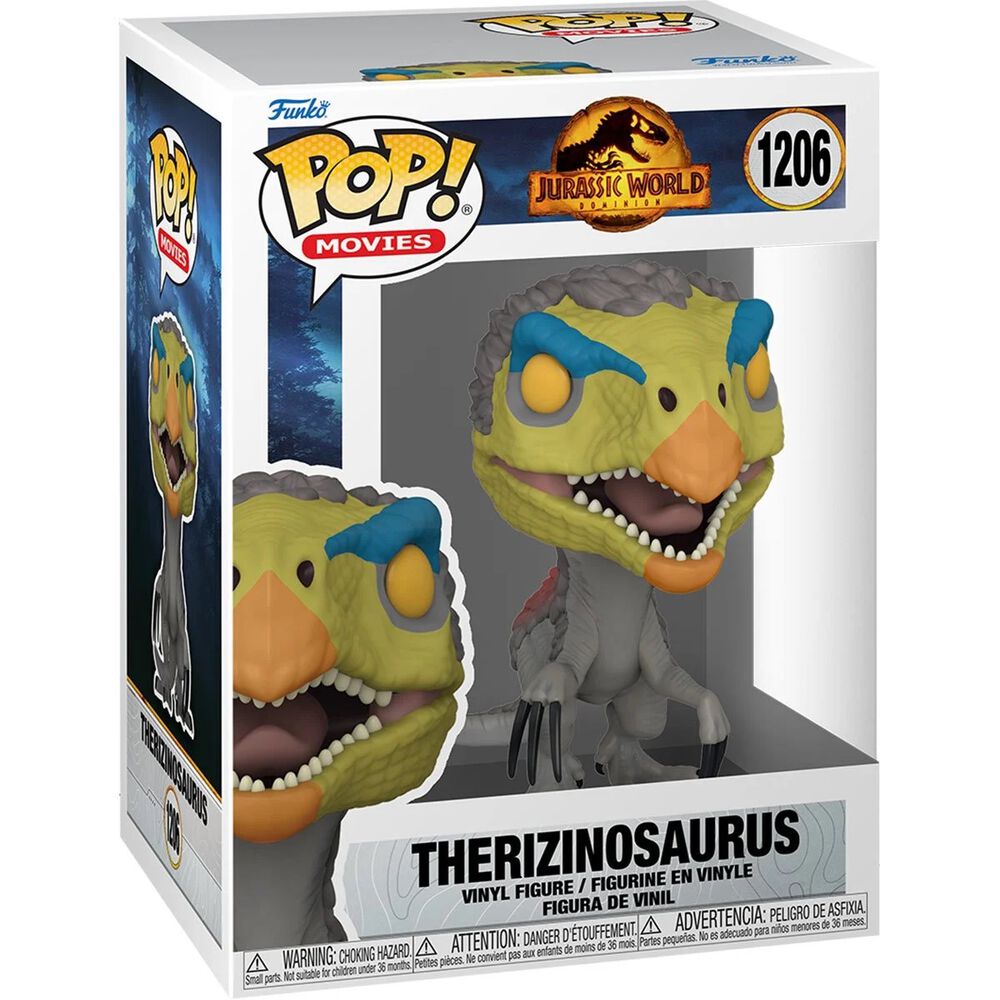 Funko Pop! Movies: 1206 - Jurassic World Domination - Therizinosaurus (2022) SVV-Schatzoekers
