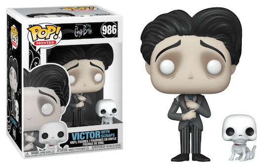 Funko Pop! Movies 986 - Corpse Bride - Victor with Scraps (2021) SVV-Schatzoekers