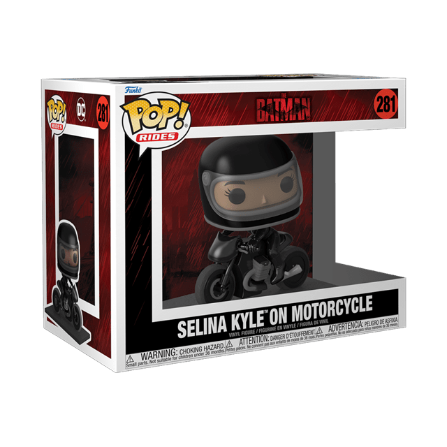 Funko Pop! Rides 281 - Batman - Selina Kyle On Motorcycle (2022) SVV-Schatzoekers