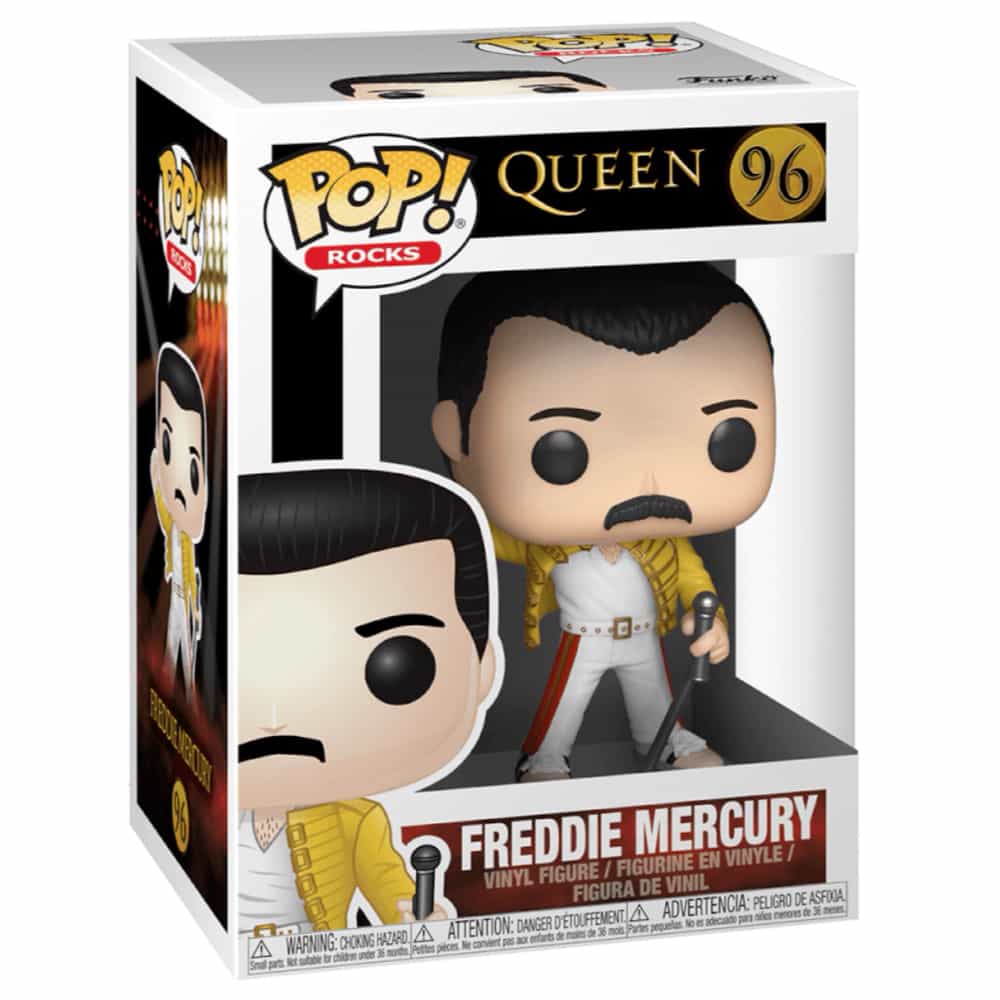 Funko Pop! Rocks 096 - Queen - Freddie Mercury (Wembley '86) (2020) SVV-Schatzoekers