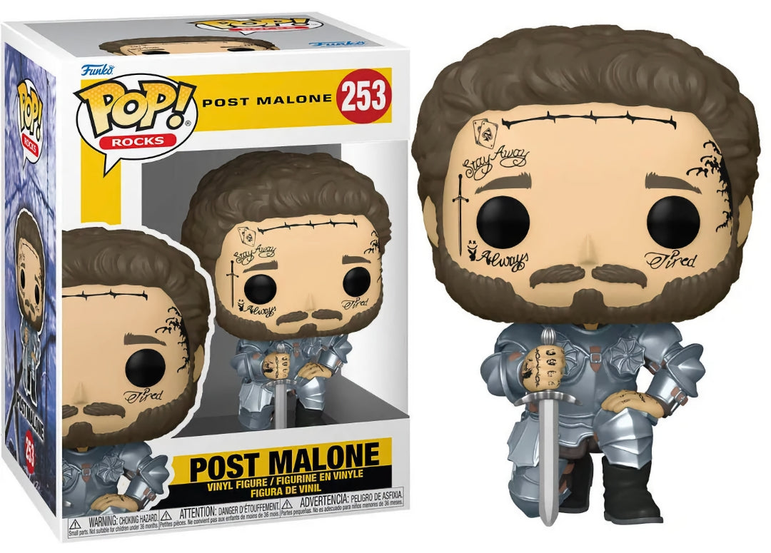 Funko Pop! Rocks 253 - Post Malone - Knight (2021) SVV-Schatzoekers
