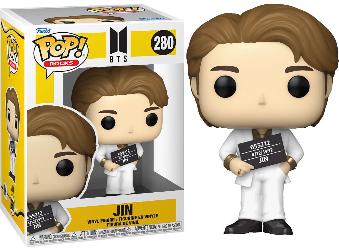Funko Pop! Rocks 280 - BTS - Butter - Jin (2022) SVV-Schatzoekers