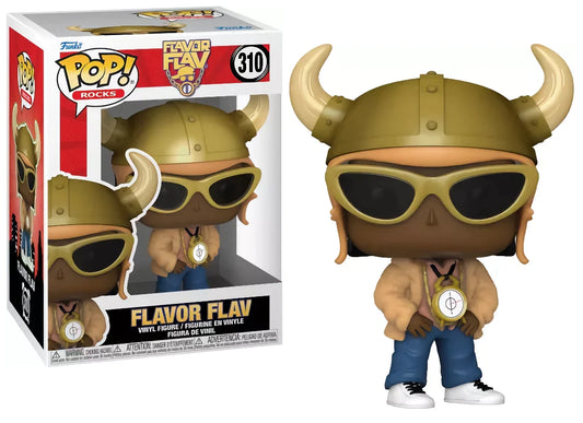 Funko Pop! Rocks 310 - Flavor Flav - Flavor Flav (2022) SVV-Schatzoekers