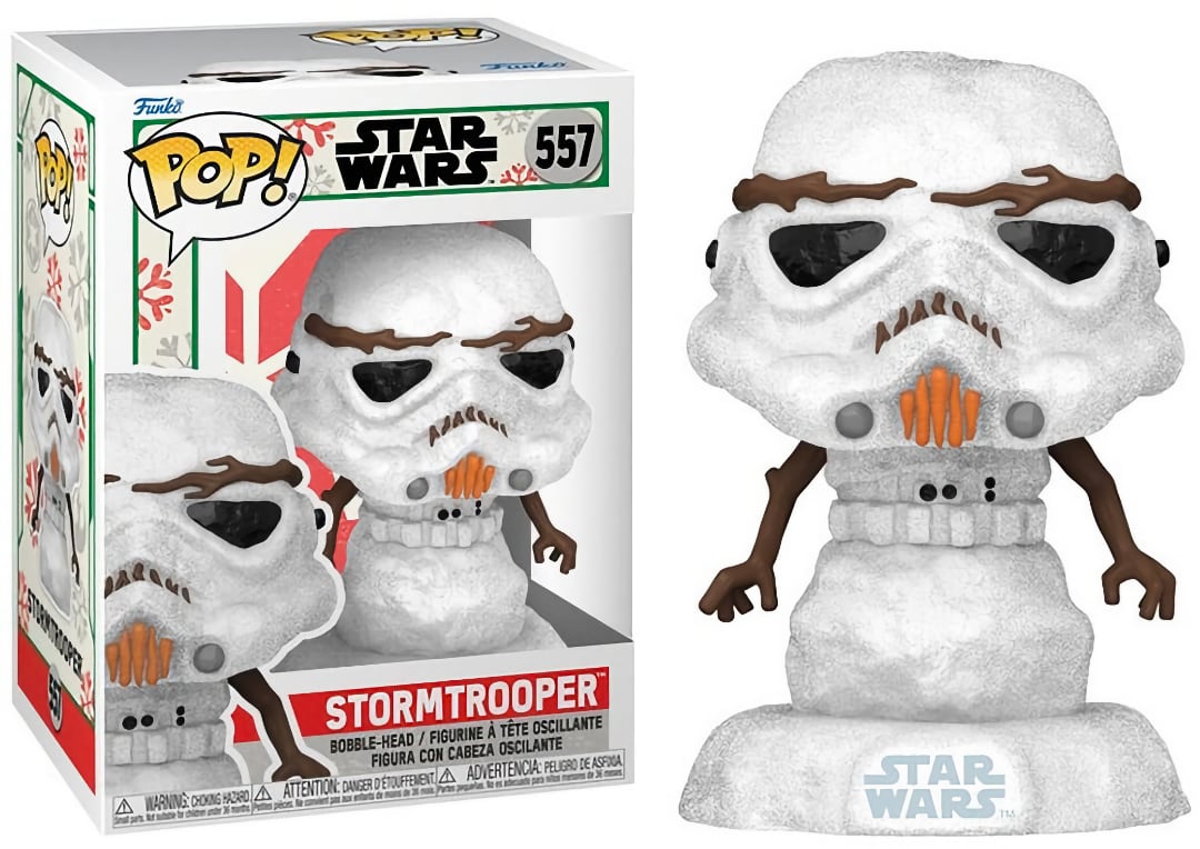 Funko Pop! Star Wars 557 - Snowman Holiday Special - Stormtrooper (2022) SVV-Schatzoekers