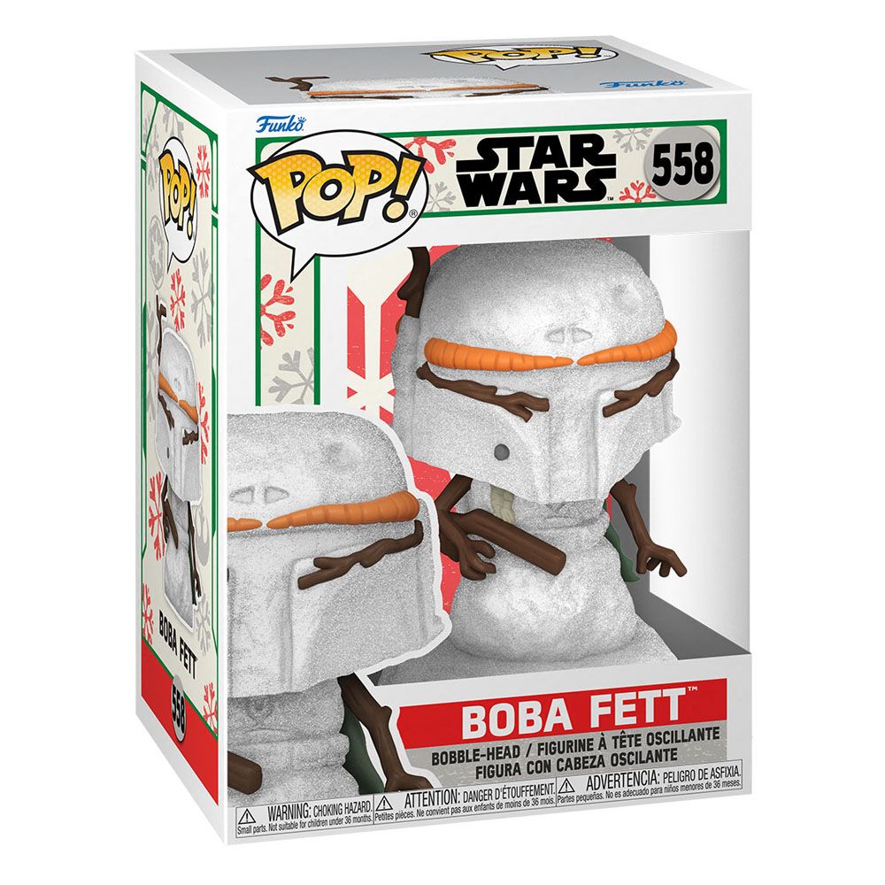 Funko Pop! Star Wars 558 - Snowman Holiday Special - Boba Fett (2022) SVV-Schatzoekers