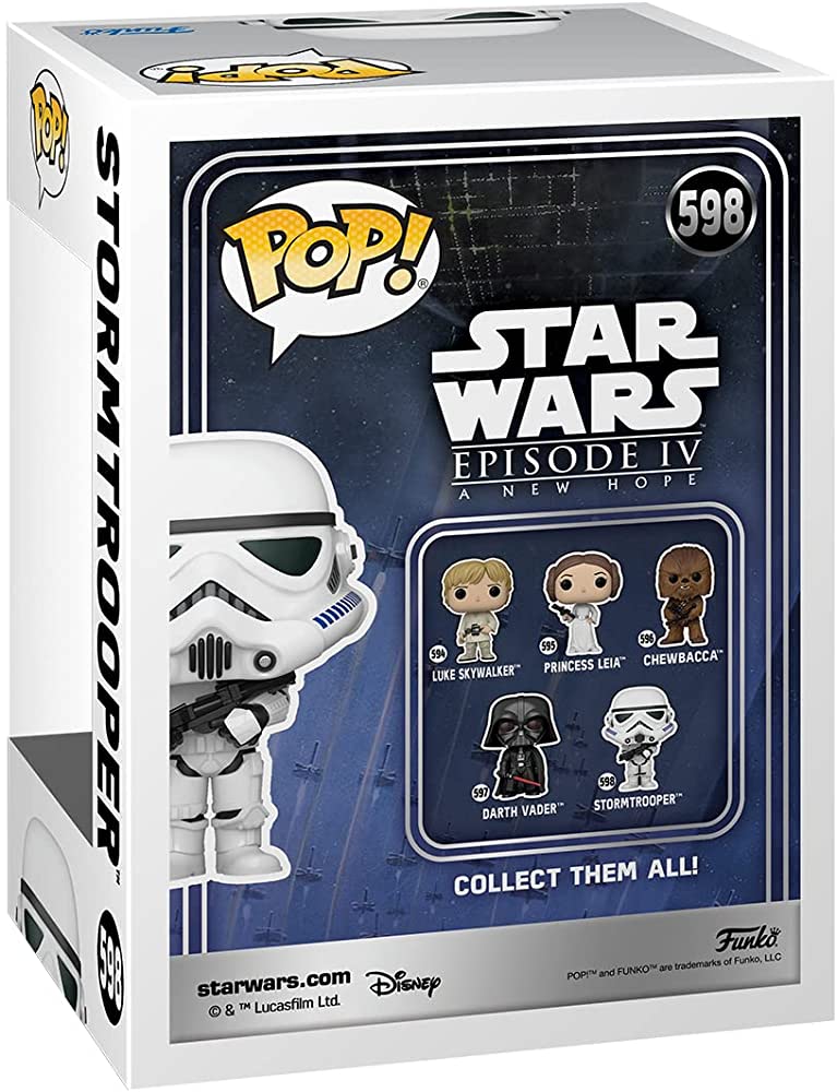 Funko Pop! Star Wars 598 - New Classics - Stormtrooper (2022) SVV-Schatzoekers