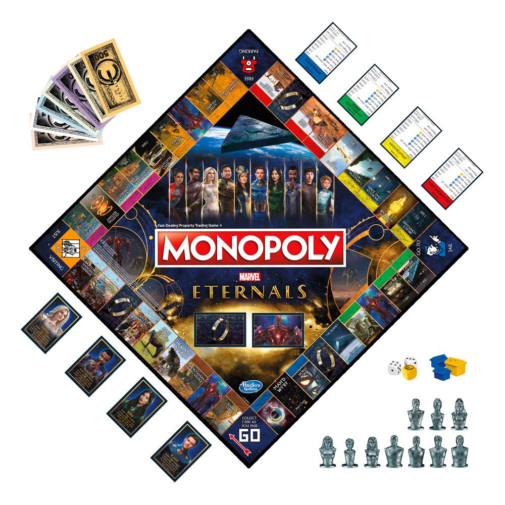Hasbro - Monopoly - Marvel Eternals Edition (English Version) SVV-Schatzoekers