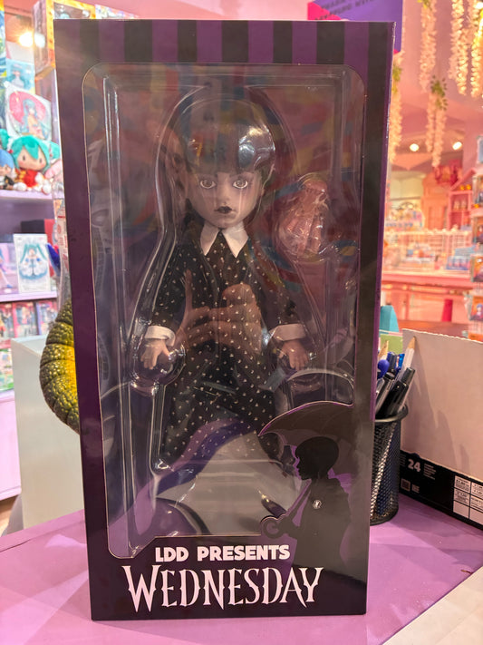Mezco Toys - Living Dead Dolls - Wednesday Addams with Thing (25cm)