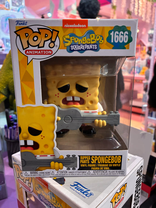 Funko Pop! Animation: 1666 - Spongebob - Ripped Pants Spongebob (2025)