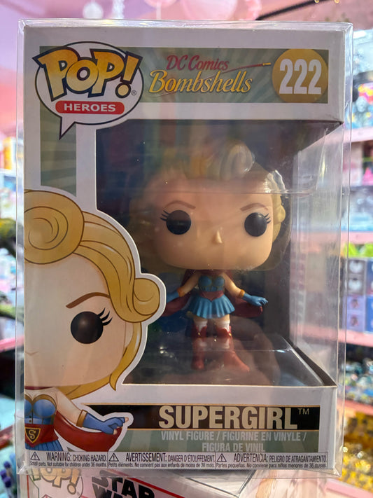 Funko Pop! Heroes 222 - DC Comics Bombshells - Supergirl (2017) VAULTED