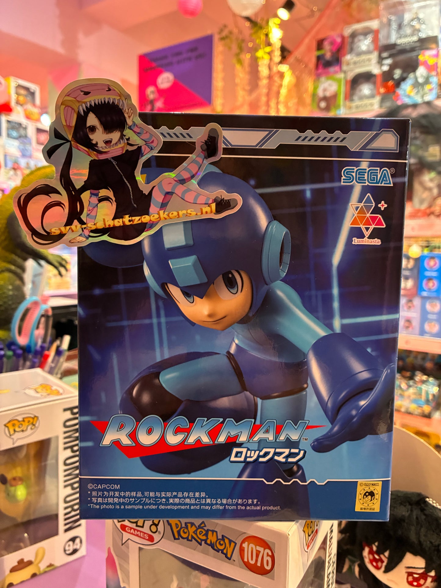 Sega - Mega man - Luminasta - Rock man (19cm)