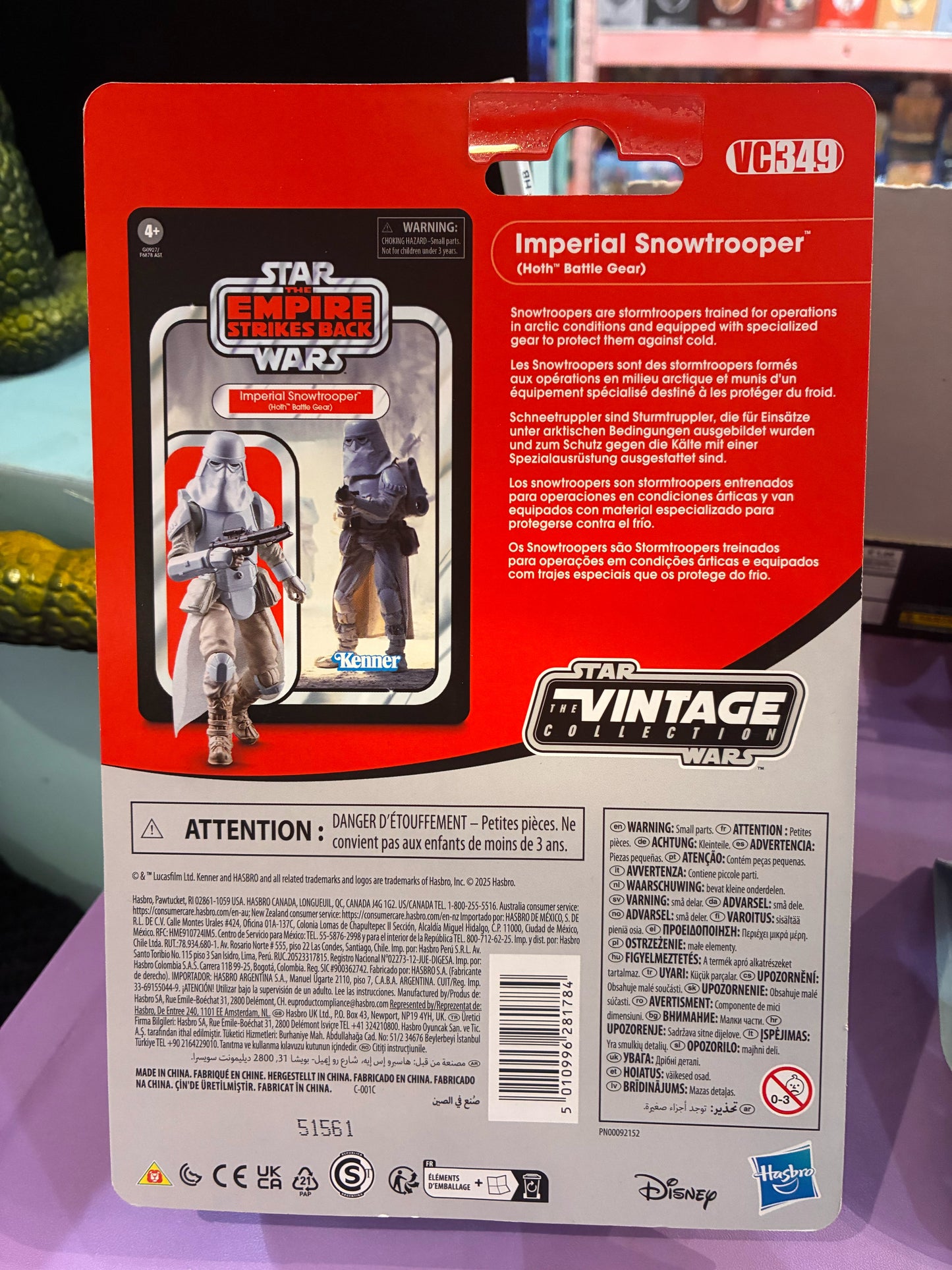 Hasbro - Star Wars VC349 - The Empire Strikes Back- Imperial Snowtrooper (Hoth Battle Gear) (Wave 2 - 2025)
