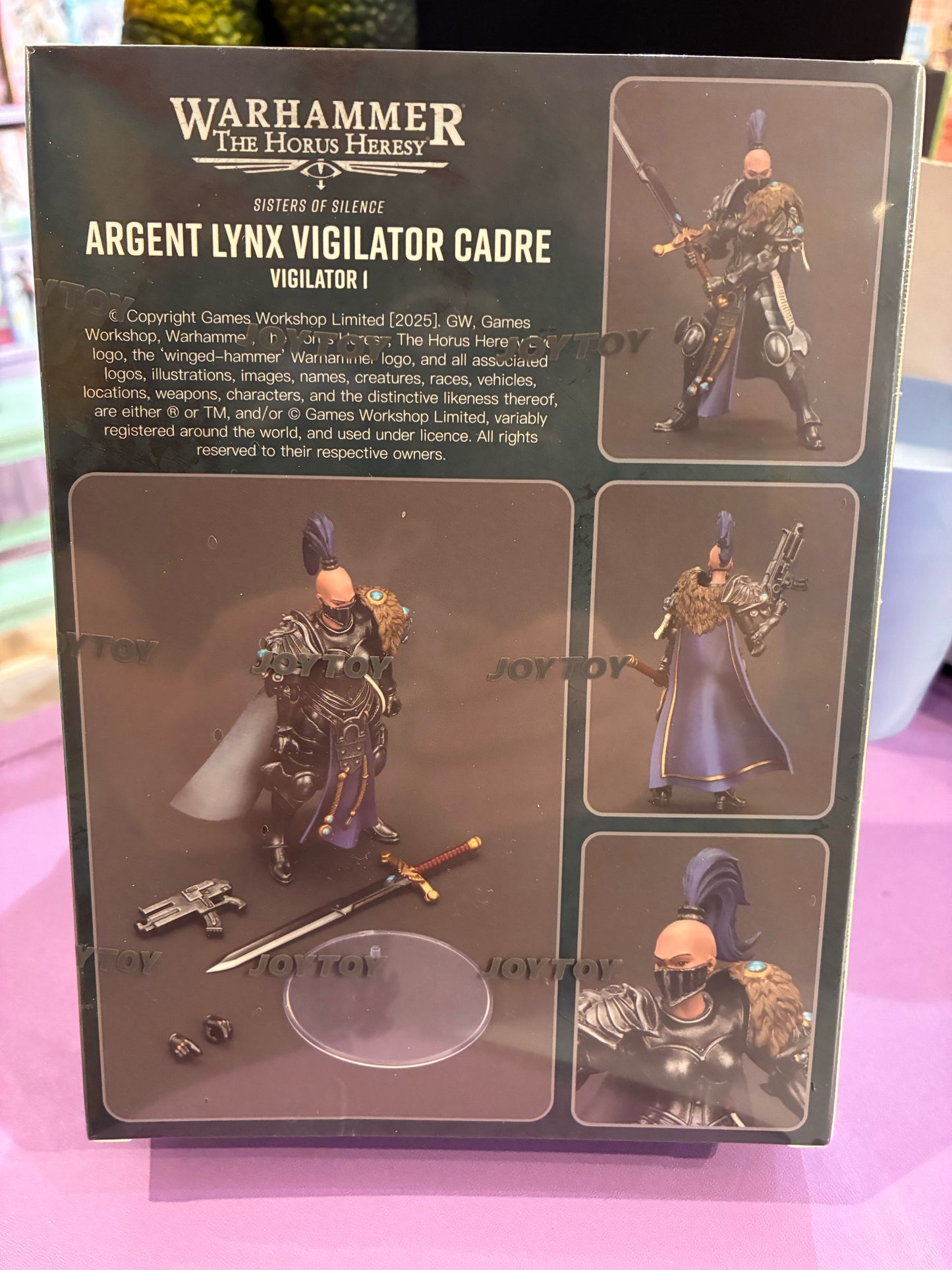 Joy Toy Warhammer HH – Argent Lynx Vigilator Cadre 1/18