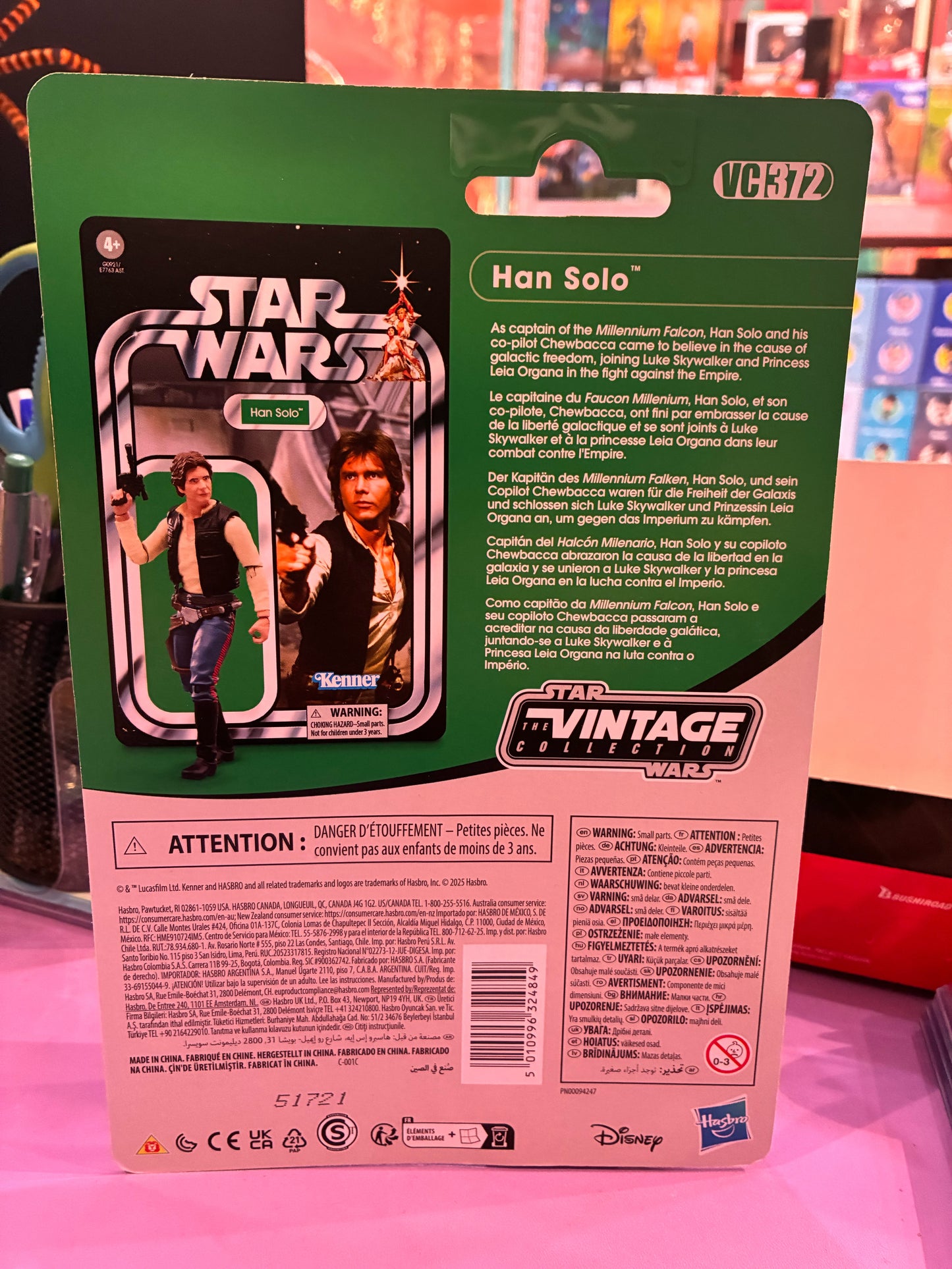 Hasbro - Star Wars VC372 - A New Hope - Han Solo (Wave 6 2025)