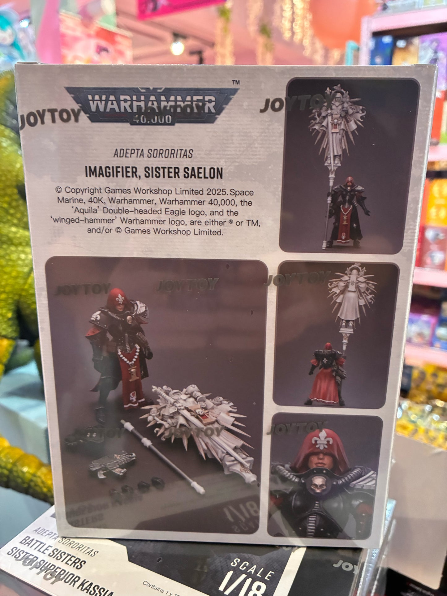 Joytoy - Warhammer 40k - Adepta Sororitas Battle Sisters - Imagifier, Sister Saelon (1/18 10cm)