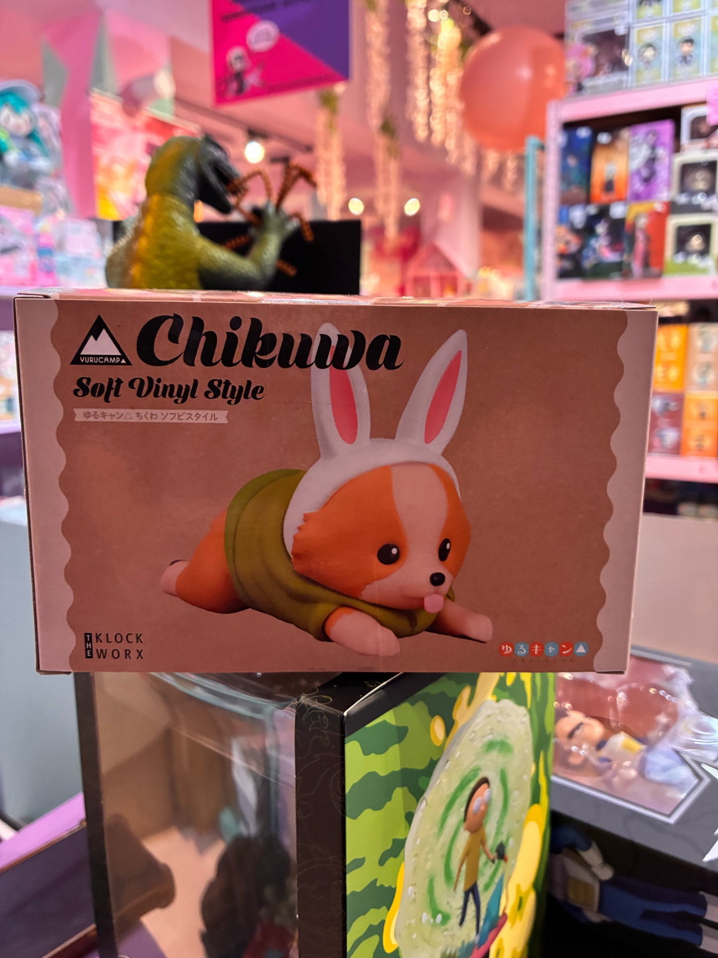 Klockworx - Laid-Back Camp - Soft Vinyl Statue - Chikuwa (14cm)