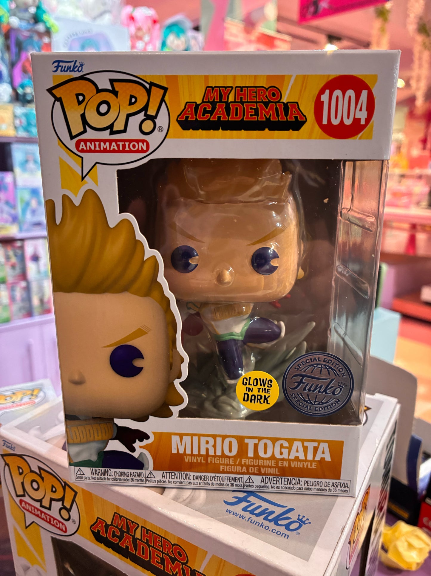 Funko Pop! Animation: 1004 - My Hero Academia - Mirio Togata (Glow in the Dark - Special Edition)