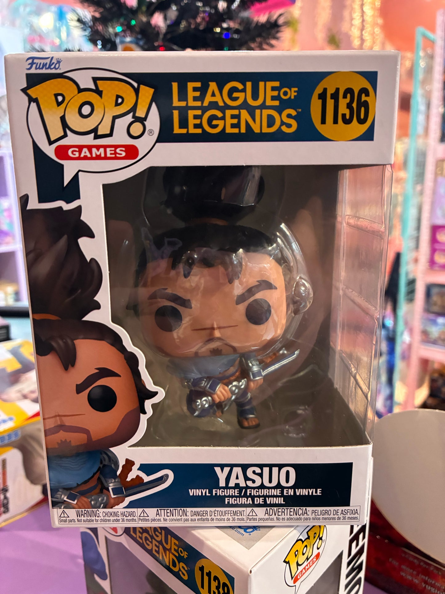 Funko Pop! Games: 1136 - League of Legends - Yasuo
