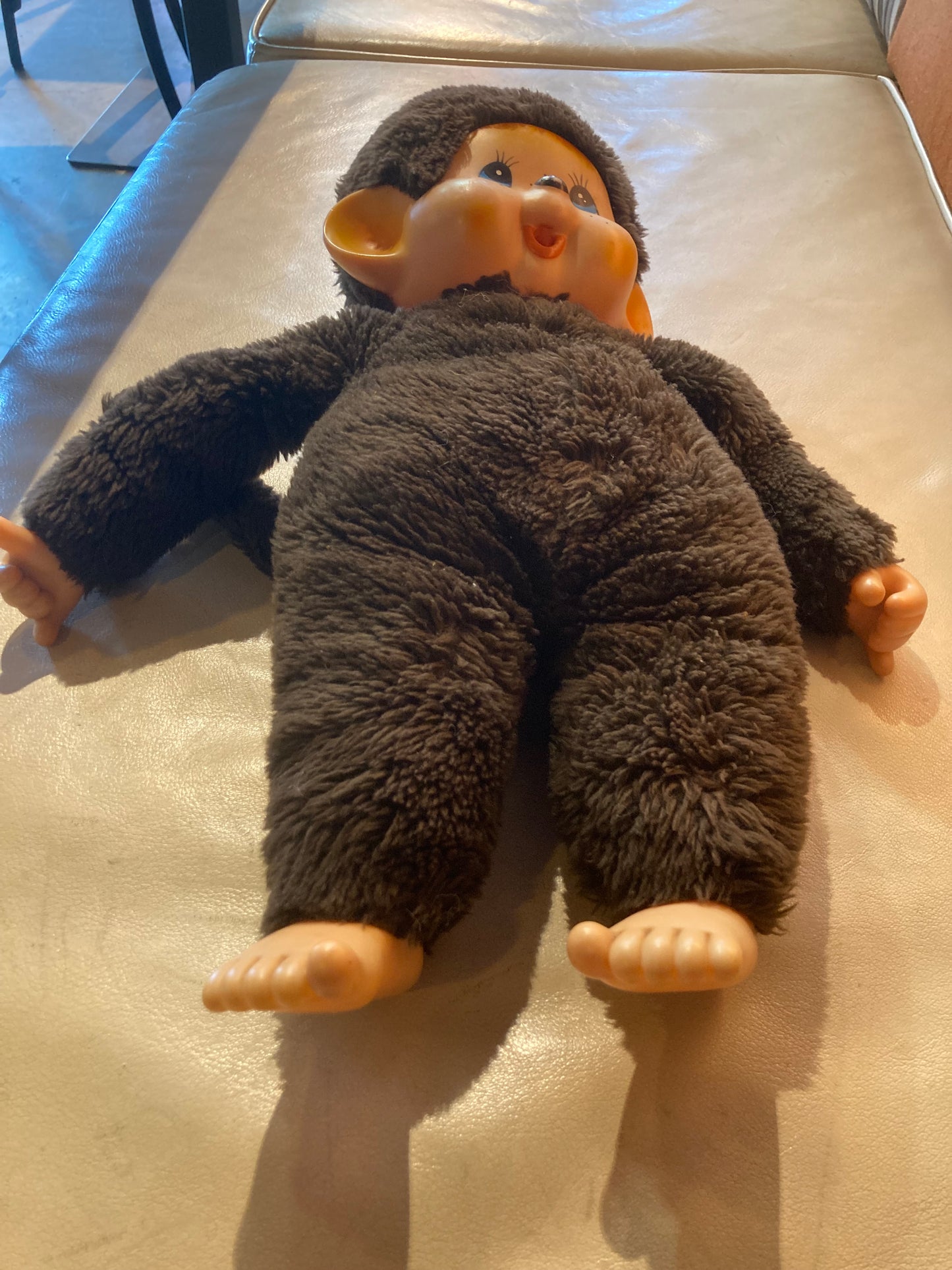 Grote Vintage Sekiguchi Monchhichi Pop (ca 40cm) - VG++ Staat - Jaren '70/'80 Klassieker