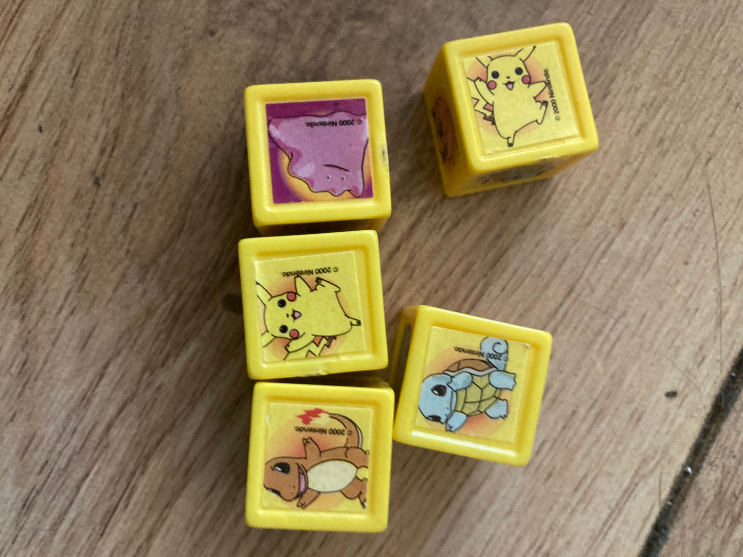 Pokémon Yahtzee Jr. Bordspel - Hasbro / MB Spellen (2000) - Incompleet