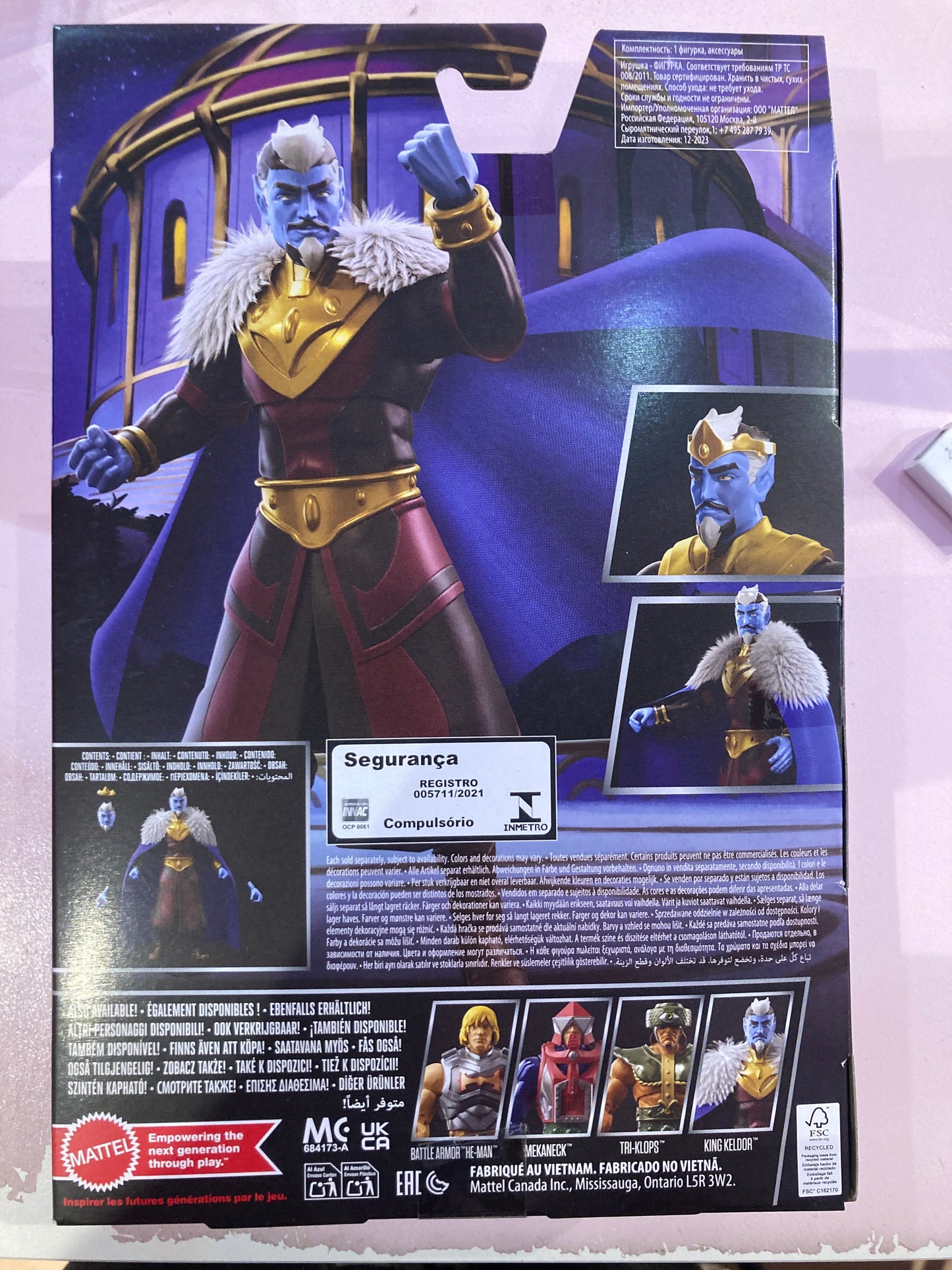 Mattel Masterverse - Masters Of The Universe - (Wave: 12 - 2024) - King Keldor (Revolution)
