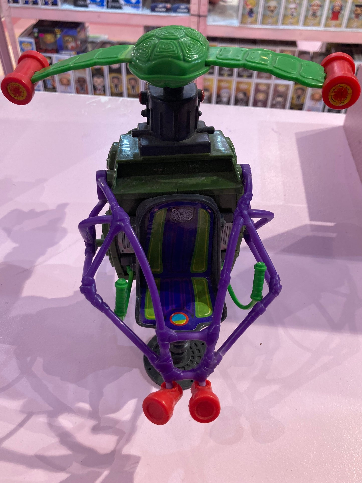 Playmates Toys - TMNT - Rocksteady's Pogocopter (1991) Incompleet