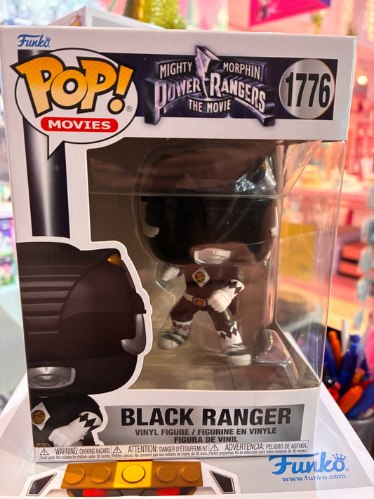 Funko Pop! Movies: 1776 - Mighty Morphin Power Rangers - Black Ranger (2025)