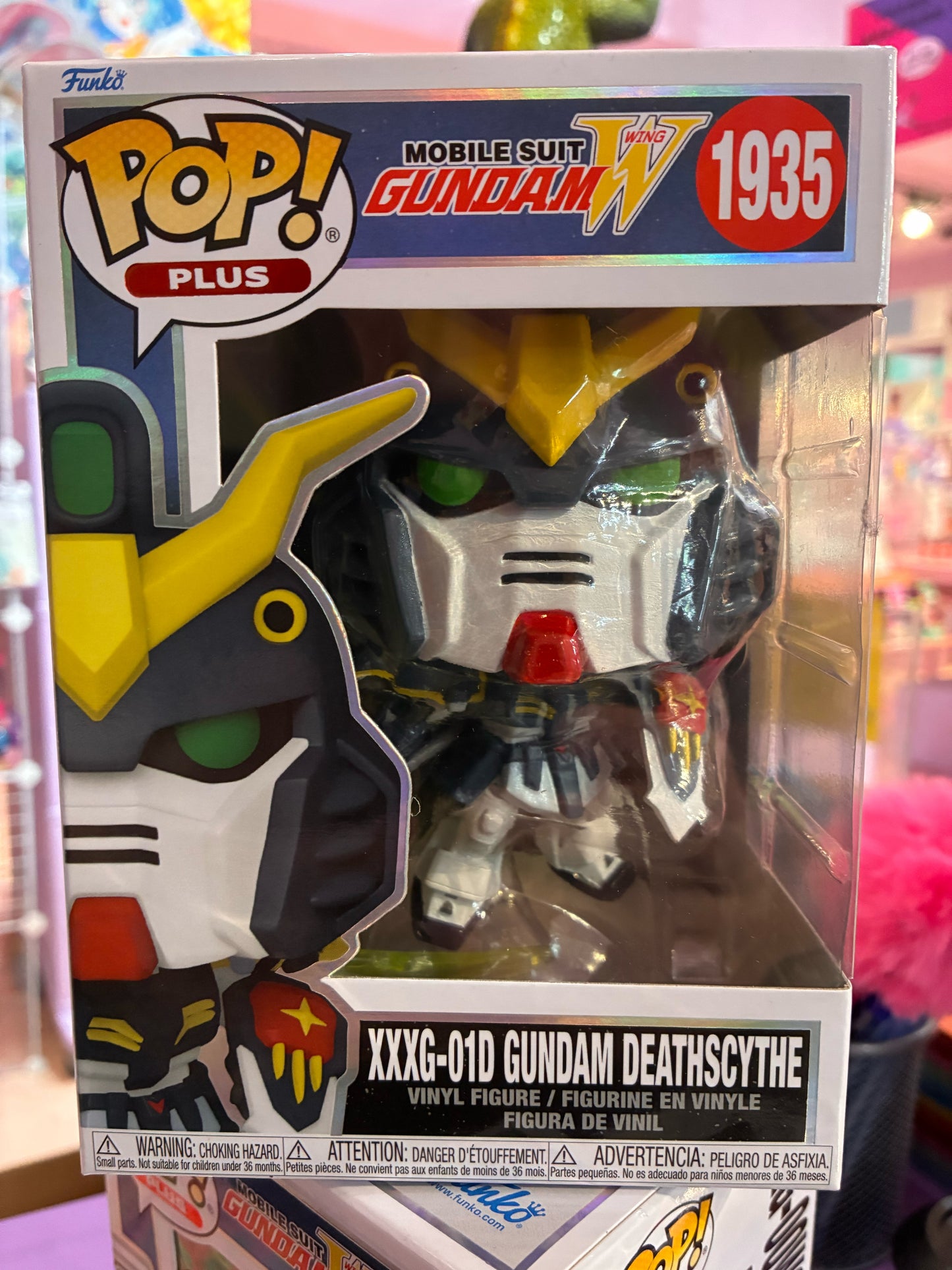 Funko Pop! Animation: 1935 - Mobile Suit Gundam Wing - XXG-01D Gundam Deathscythe (2025) Pop! Plus