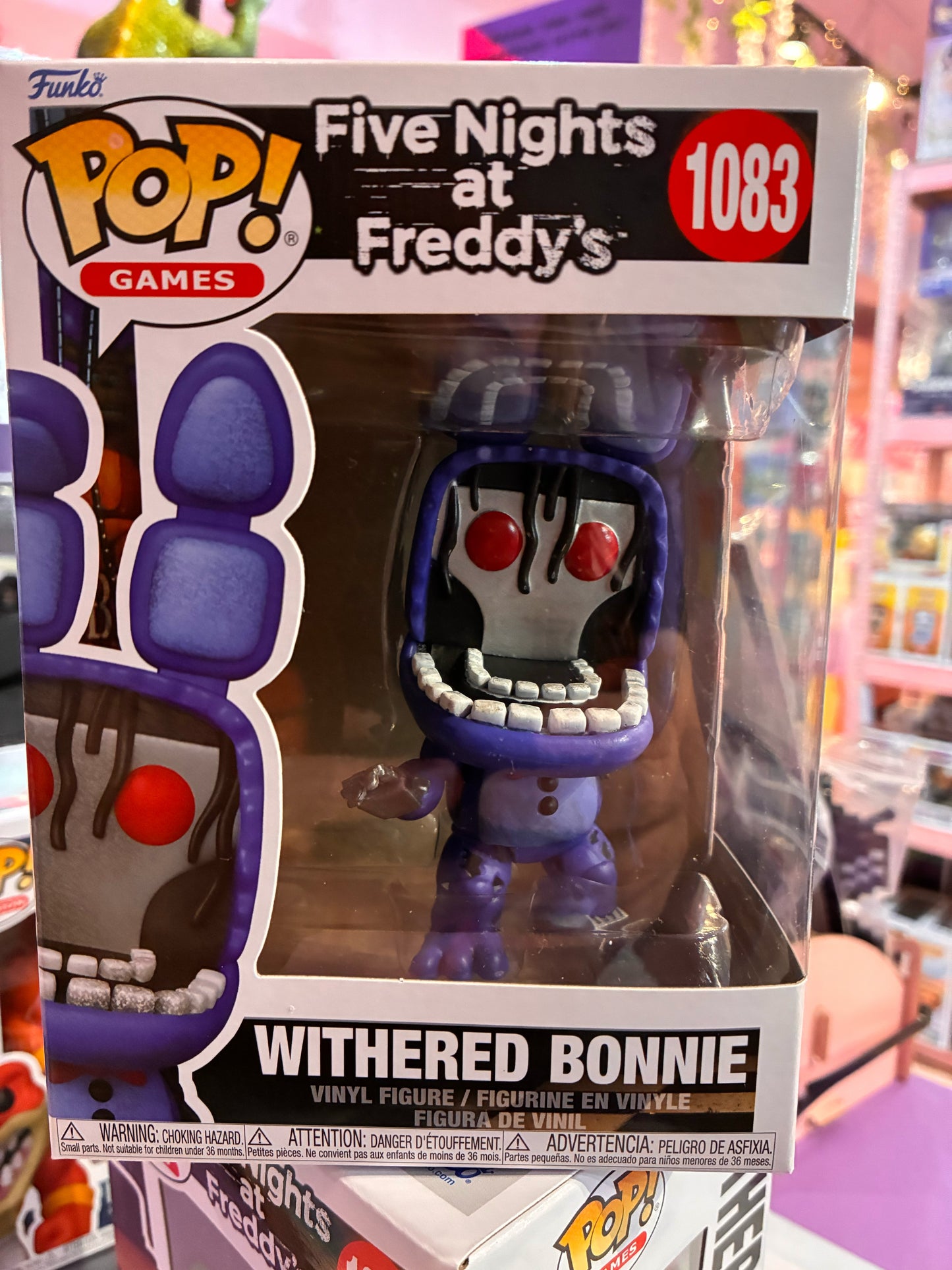 Funko Pop! Games: 1083 - Five Nights at Freddy's - Withered Bonnie (2025)