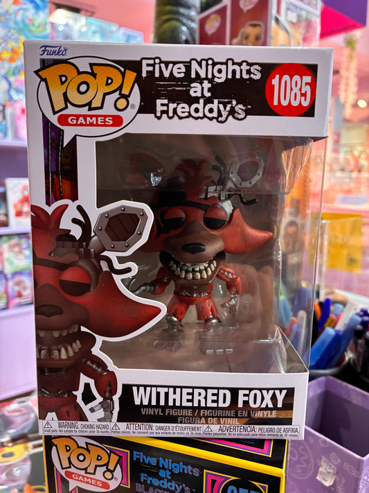 Funko Pop! Games: 1085 - Five Nights at Freddy's - Withered Foxy (2025)
