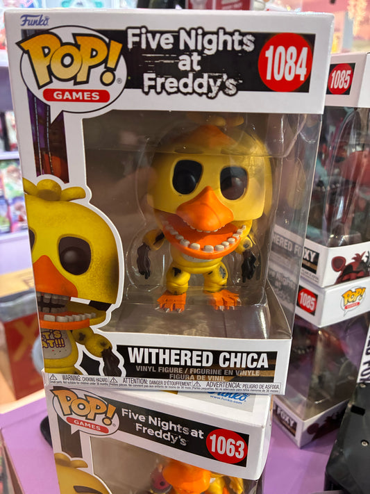 Funko Pop! Games: 1084 - Five Nights at Freddy's - Withered Chica (2025)