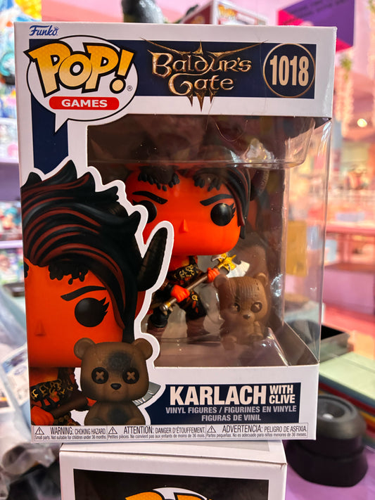 Funko Pop! Games: 1018 - Baldur's Gate - Karlach w/ Clive (2025)